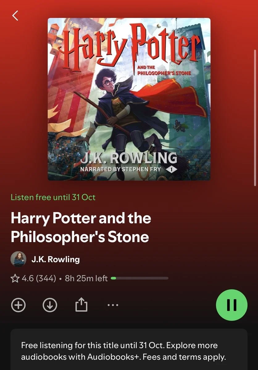 Harry Potter and the Philosopher’s Stone Audiobook