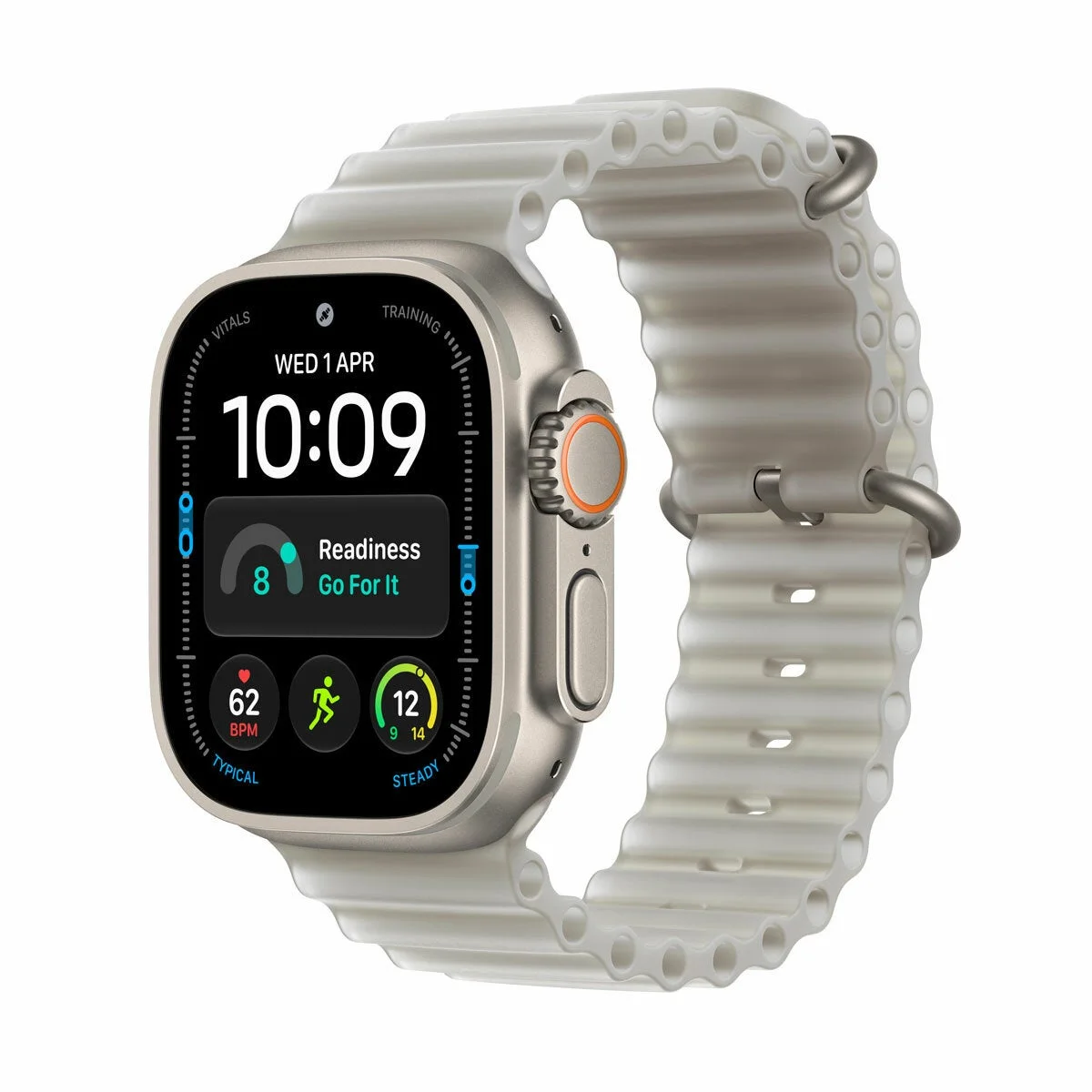 Apple Watch Ultra 4 GPS + Cellular 49mm Titanium Case with Ocean Band