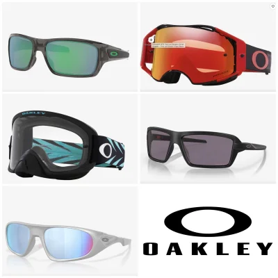 Oakley Sunglasses, Goggles & Eyewear (Over 185 Lines)