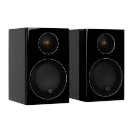Monitor Audio Radius 90 Bookshelf Speakers, Gloss Black