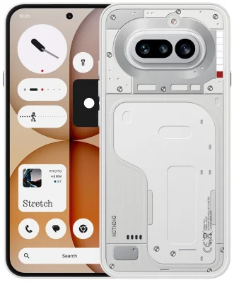 Nothing Phone (4a) 5G 128GB AI Mobile Phone - White SIM Free