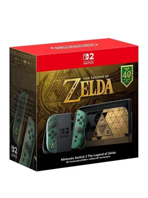 Nintendo Switch 2 The Legend of Zelda 40th Anniversary Edition Console Pre-order