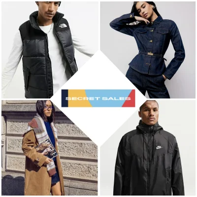 Branded Winter Coats & Jackets Sale (The North Face, Ted Baker, Nike, River Island)